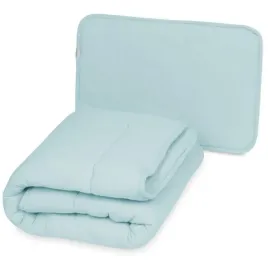 kolderka-i-poduszka-muslinowa-135x100-40x60-cm-mietowa-baby-matex