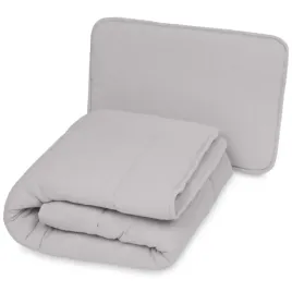 kolderka-i-poduszka-muslinowa-135x100-40x60-cm-jasna-szara-baby-matex