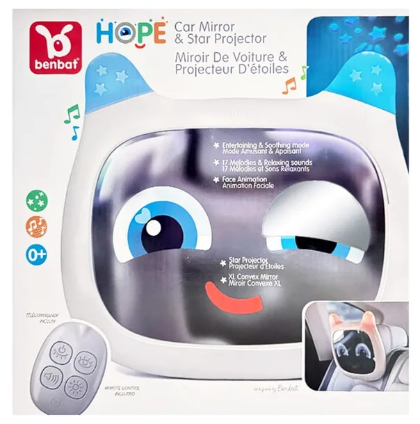 lusterko-interaktywne-do-samochodu-hope-grey-benbat-cechy-dodatkowe-sterowanie-pilotem