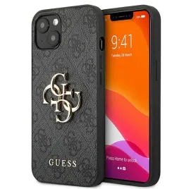 guess-guhcp13m4gmggr-iphone-13-6-1-szary-grey-hardcase-4g-big-metal-logo