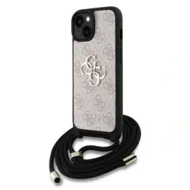 etui-guess-pu-4g-metal-logo-crossbody-strap-do-iphone-15-rozowe