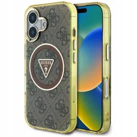 etui-guess-iml-metal-4g-circle-triangle-magsafe-do-iphone-16-brazowy