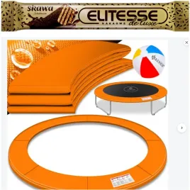 oslona-krawedzi-trampoliny-244cm-pomaranczowo-niebieska-kesser