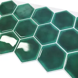 zestaw-10-samoprzylepnych-plytek-szmaragdowa-zielen-heksagon-30x15cm