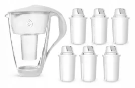 szklany-dzbanek-filtrujacy-dafi-crystal-bialy