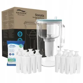 dzbanek-filtrujacy-szklany-aqualogis-sonata-niebieski-12-wkladow