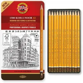 olowki-trojkatne-triograph-zestaw-olowkow-do-szkicowania-koh-i-noor-12-szt