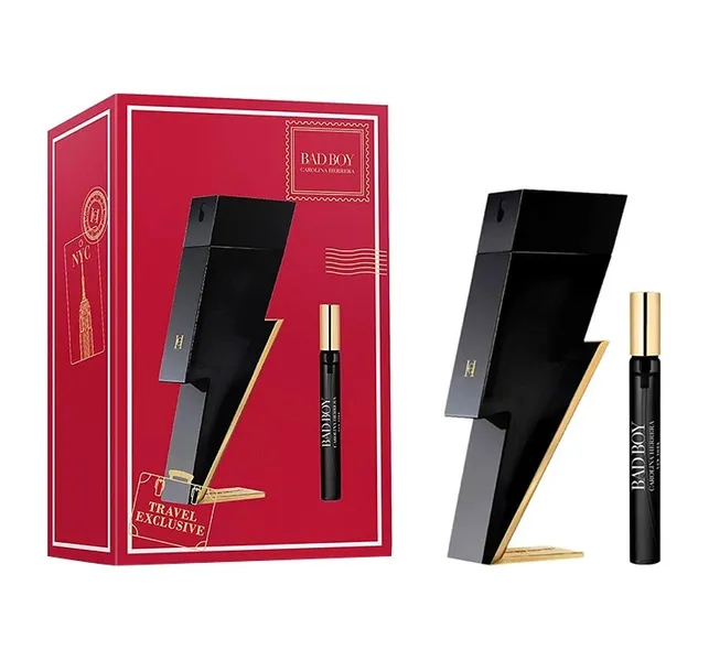 Carolina Herrera Bad Boy woda toaletowa EDT 100ml + EDT 10ml Zestaw