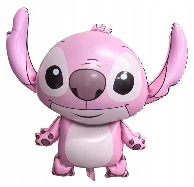 Balon foliowy Duży Stich Angel Andzia XXL 83 cm x 82 cm