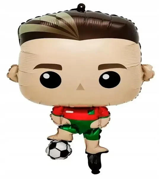 Balon foliowy Postać CHIBI CR7 RONALDO 62 cm na Urodziny