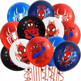 balony-lateksowe-spiderman-czlowiek-pajak-spider-man-12szt-lsp1