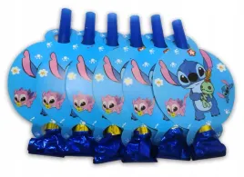 gwizdki-trabki-urodzinowe-zwijane-stich-stitich-niebieskie-6szt-gws1