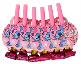 gwizdki-trabki-urodzinowe-zwijane-stich-angel-andzia-rozowe-6-sztuk