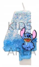 swieczka-urodzinowa-stich-stitch-aloha-cyfra-cztery-4-niebieska-urodziny