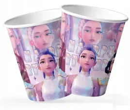 kubeczki-kubki-kubek-papierowe-kpop-demon-hunters-huntrix-180ml-10szt-kpdh1