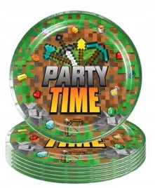 talerzyki-talerze-papierowe-piksele-gaming-happy-birthday-18-cm-10szt
