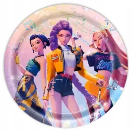 talerzyki-talerze-papierowe-kpop-demon-hunters-huntrix-18-cm-10szt-tadh2