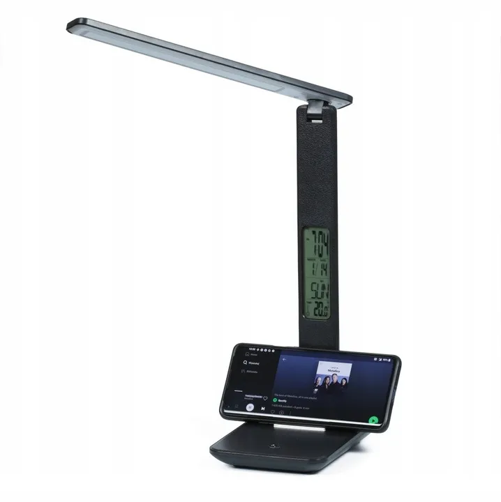 lampka-led-biurkowa-szkolna-biurko-wyswietlacz-lcd-zegar-data-stan-nowy