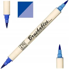pisak-marker-pedzelkowy-brush-pen-do-kaligrafii-zig-kuretake-pure-blue