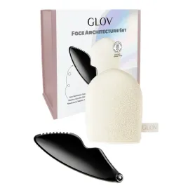 glov-face-architecture-zestaw-masazer-gua-sha-rekawiczka-do-demakijazu