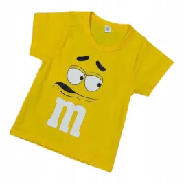 t-shirt-krotki-rekaw-dzieciecy-104-bawelniana-zolta-koszulka-bodykids