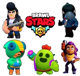 oplatek-wydruk-cukrowy-na-tort-brawl-stars-napis-gratis