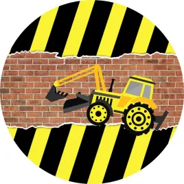 oplatek-na-tort-gruby-premium-budowa-koparka-betoniarka-napis-gratis