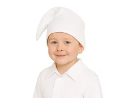 czapka-skrzata-dla-dziecka-biala-1-szt