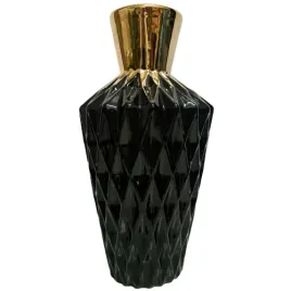 wazon-czarno-zloty-geometryczny-h-295cm