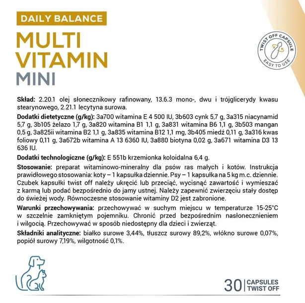 vet-expert-30-kapsulek-multivitamin-mini-przeznaczenie-dla-psa-i-kota
