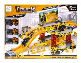 parking-dla-pojazdow-budowlanych-w-zestawie-z-3-autkami