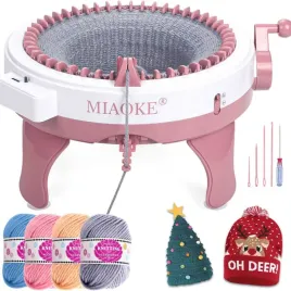 maszyna-krosno-dziewiarskie-48-iglowe-okragle-4-klebki-wloczki