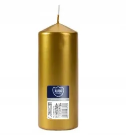 bispol-swieca-walec-sw60-150-213-zloty-metalik-15-cm