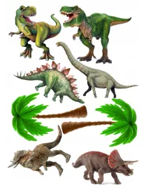 wydruk-cukrowy-na-tort-dinozaury-dinozaur-napis-gratis