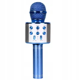 33-150-mikrofon-prm402-blow-niebieski-karaoke