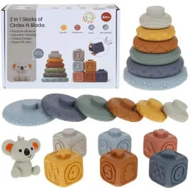 klocki-sensoryczne-gumowe-miekkie-koala-wieza-montessori-piramida-gryzaki