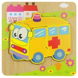 drewniana-ukladanka-edukacyjna-puzzle-karetka