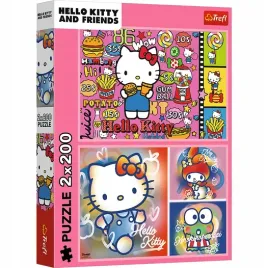 puzzle-2x200-hello-kitty-i-przyjaciele-13336