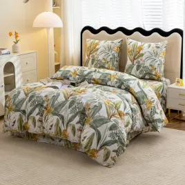 komplet-poscieli-3d-antonio-rozmiar-220x200-poszewki-70x80-liscie