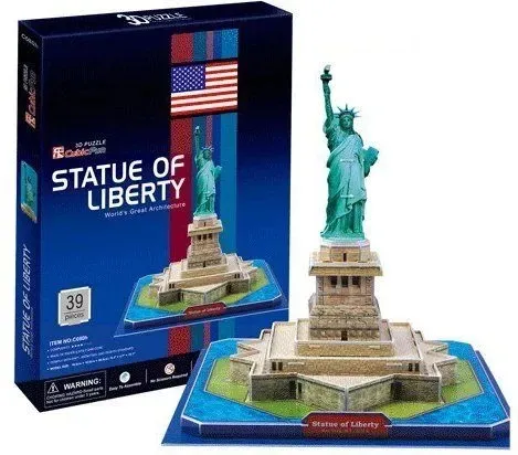 puzzle-3d-statua-wolnosci-39-el-kolekcja-inna