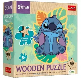 puzzle-trefl-drewniane-lilo-and-stitch-50-el-wesoly-stitch-20281