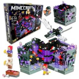 klocki-minecraft-my-world-mroczna-twierdza-511el-smok-led-or-nether-end-baza