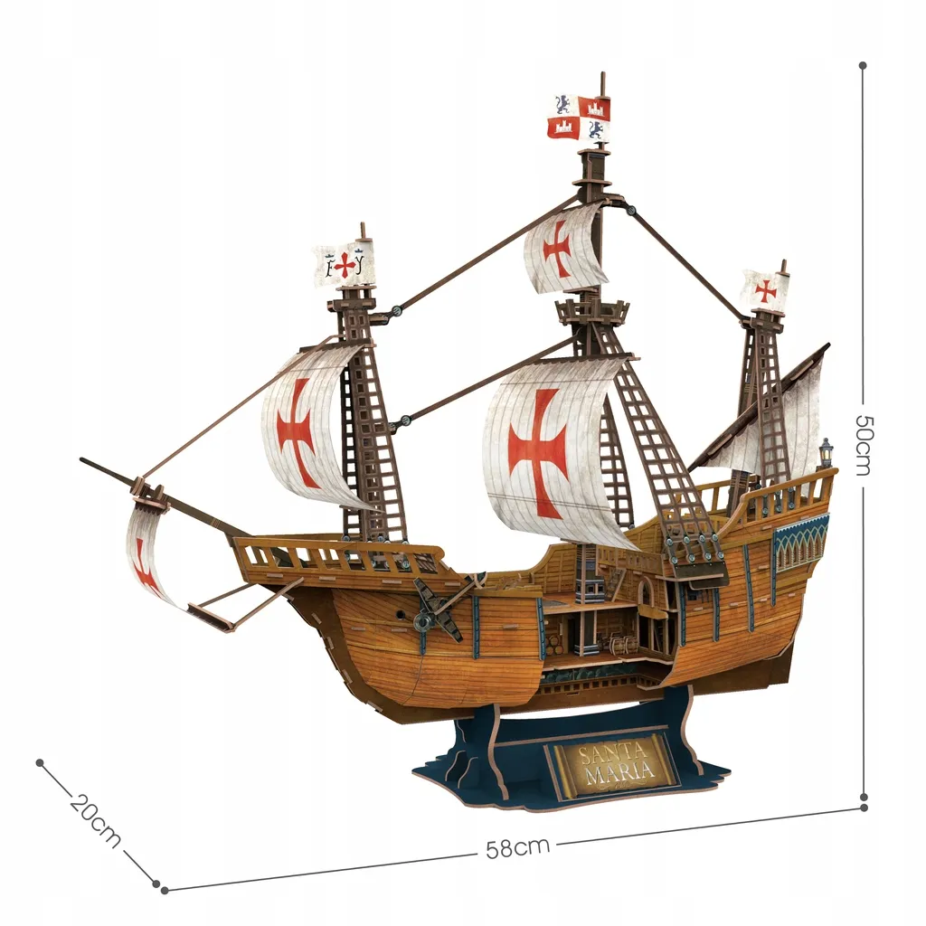 cubic-fun-puzzle-3d-santa-maria-0387