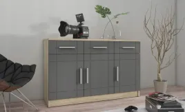 komoda-dab-sonoma-grafit-103cm-party-3d3s