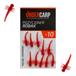 pozycjoner-haczyka-robak-undercarp-czerwony