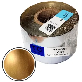 kalka-zywica-textil-43-300m-folia-termotransferowa-zlota