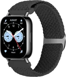 pasek-do-redmi-watch-5-5-lite-elastyczny-nylonowy-regulowany-czarny