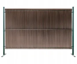 listwy-ogrodzeniowe-progresja-rd01-jasny-brazowy-173x250-cm-96-kg-komplet