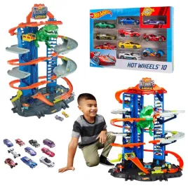 prezent-na-swieta-dla-dziecka-ogromny-tor-garaz-hot-wheels-zestaw-10-autek