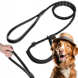 smycz-nylonowa-dla-psow-do-45kg-z-zaciskowa-obroza-czarna-dogness-l-xl